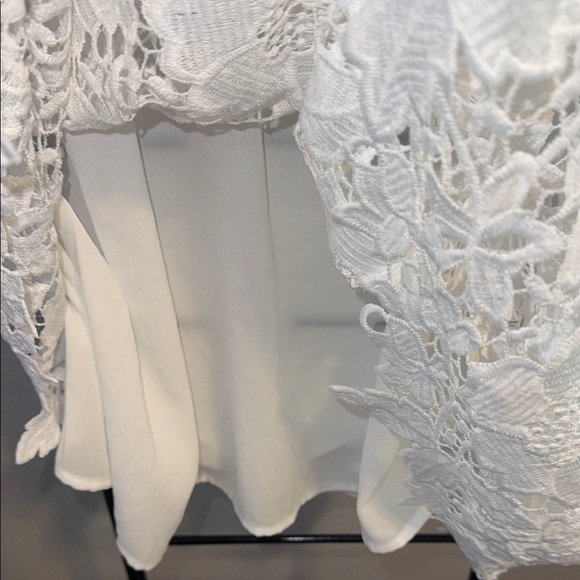 Alfani Women’s  White Lace Dresd - Picture 6 of 10